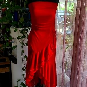 CITY TRIANGLES Formal Strapless Vintage Dress Size Small